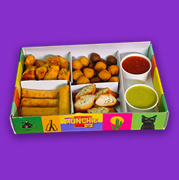 Crunchy Box – crispy snacks box for house parties