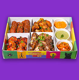 BBQ Box – smoky party food box with grilled snacks